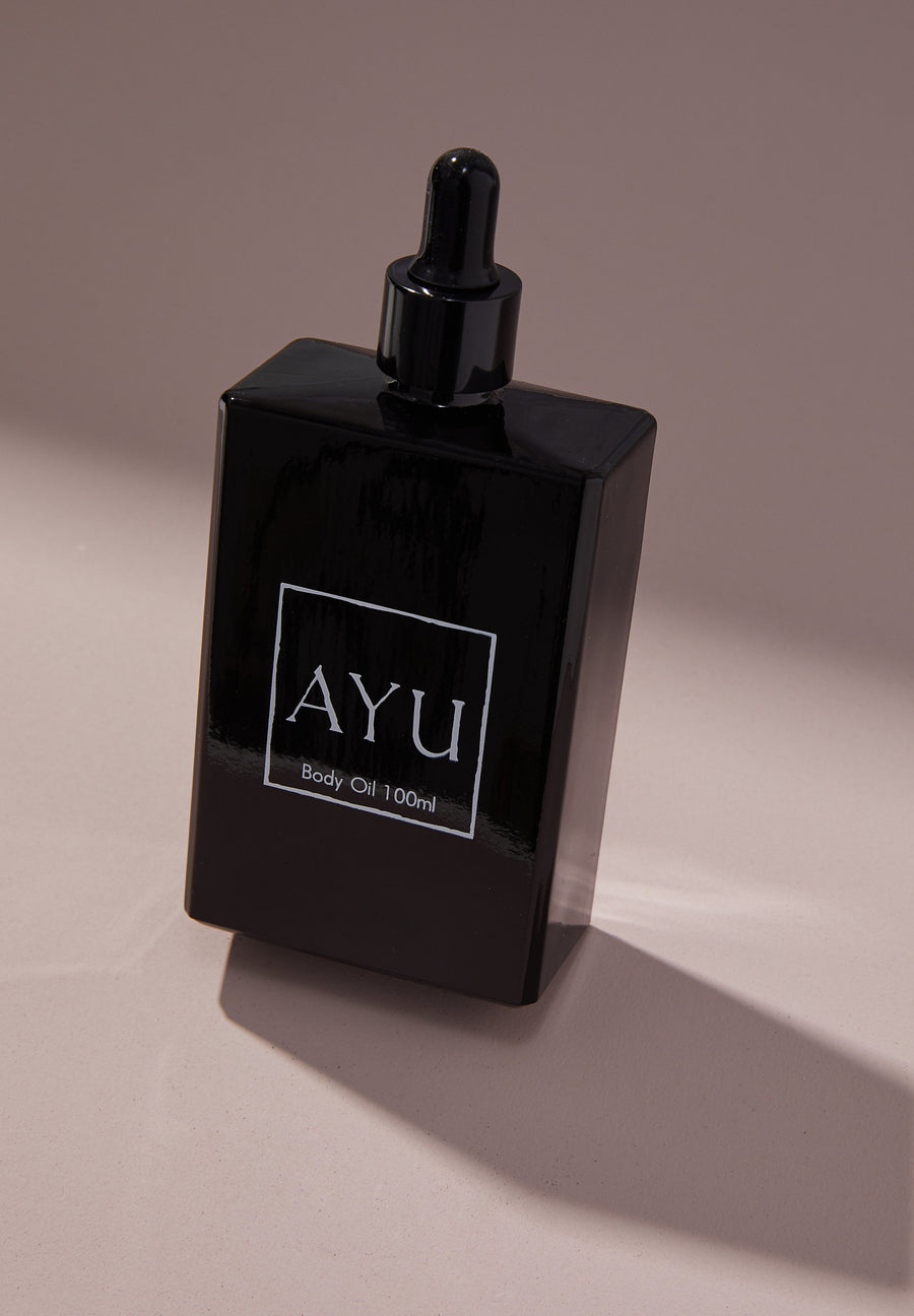 AYU body oil : Amber / Blue Chamomile + Sandalwood