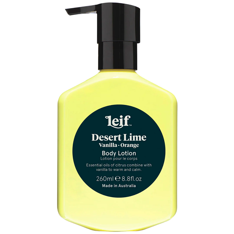 Leif body lotion : desert lime